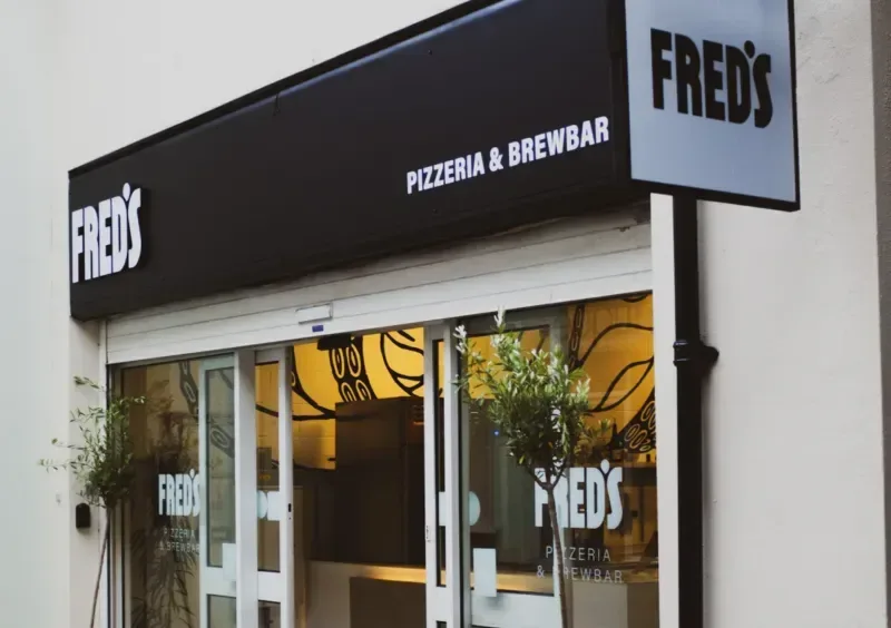 Fred's shopfront at Wharfside